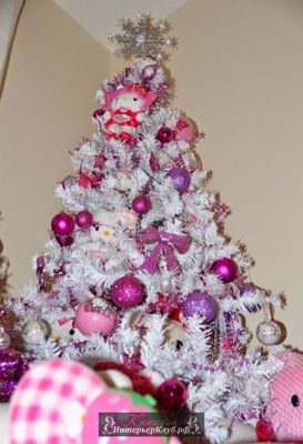 68 Идеи украшения белой новогодней елки, новогодний декор для белой елки