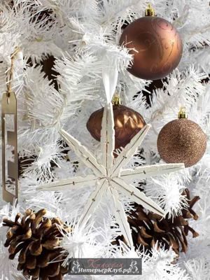 41 Идеи украшения белой новогодней елки, новогодний декор для белой елки
