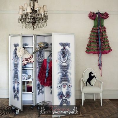 24 Винтажные интерьеры гардеробной, винтажный стиль в интерьере гардеробной
