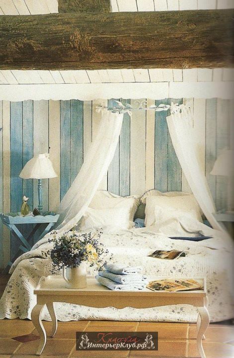 20 Интерьеры спальни в стиле прованс, прованс в интерьере спальни фото, дизайн интерьера спальни сти