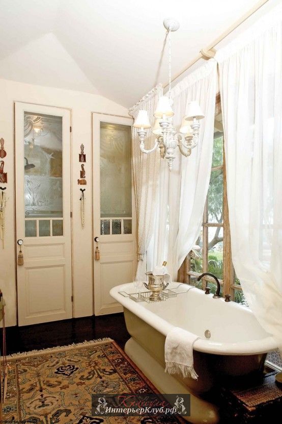 8 Винтажные интерьеры ванной, винтажный стиль в интерьере ванной