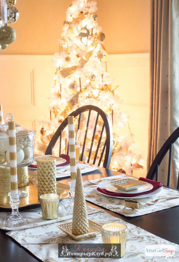 48 Идеи украшения белой новогодней елки, новогодний декор для белой елки