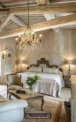 19 Интерьеры спальни в стиле прованс, прованс в интерьере спальни фото, дизайн интерьера спальни сти
