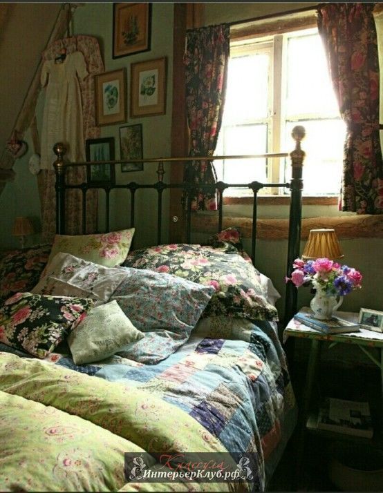 12 Винтажные интерьеры спальни, винтажный стиль в интерьере спальни