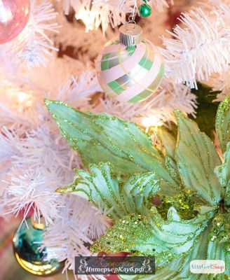 63 Идеи украшения белой новогодней елки, новогодний декор для белой елки