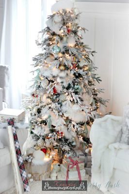 65 Идеи украшения белой новогодней елки, новогодний декор для белой елки
