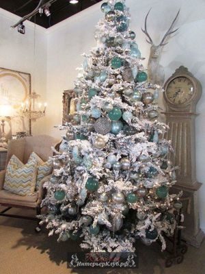 28 Идеи украшения белой новогодней елки, новогодний декор для белой елки