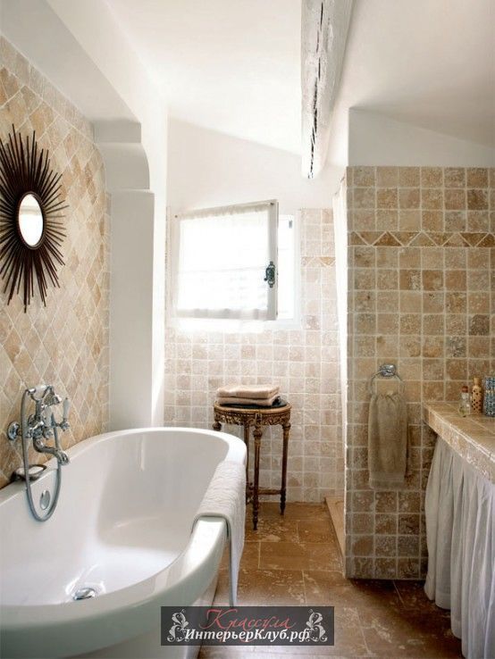 20 Стиль прованс в интерьере ванной комнаты, интерьеры ванной комнаты в стиле прованс