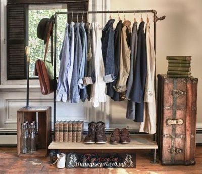 5 Винтажные интерьеры гардеробной, винтажный стиль в интерьере гардеробной
