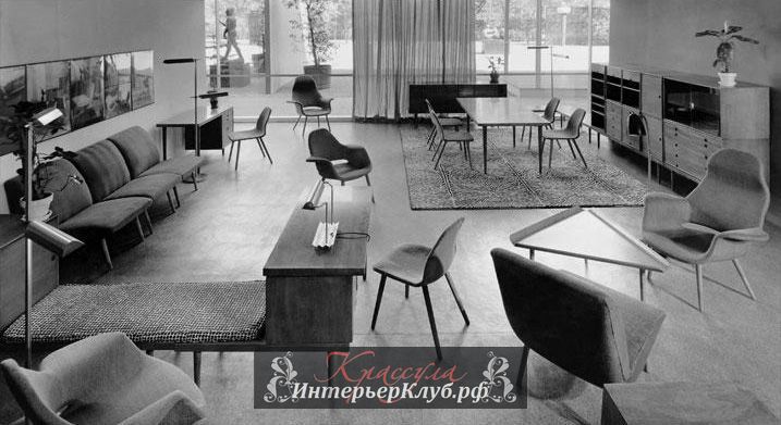 14 Выставка дизайнерской мебели, открытая в 1941 году - MoMA's Organic Design in Home Furnishings exhibition