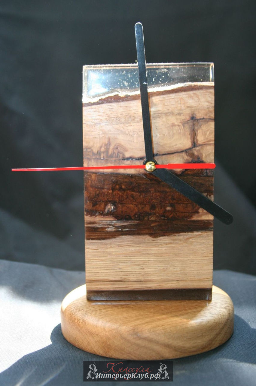 15 Уникальные настольные часы из доски, уникальный интерьерный декор из дерева ручной работы, уникальные предметы интерьера из дерева ручной работы