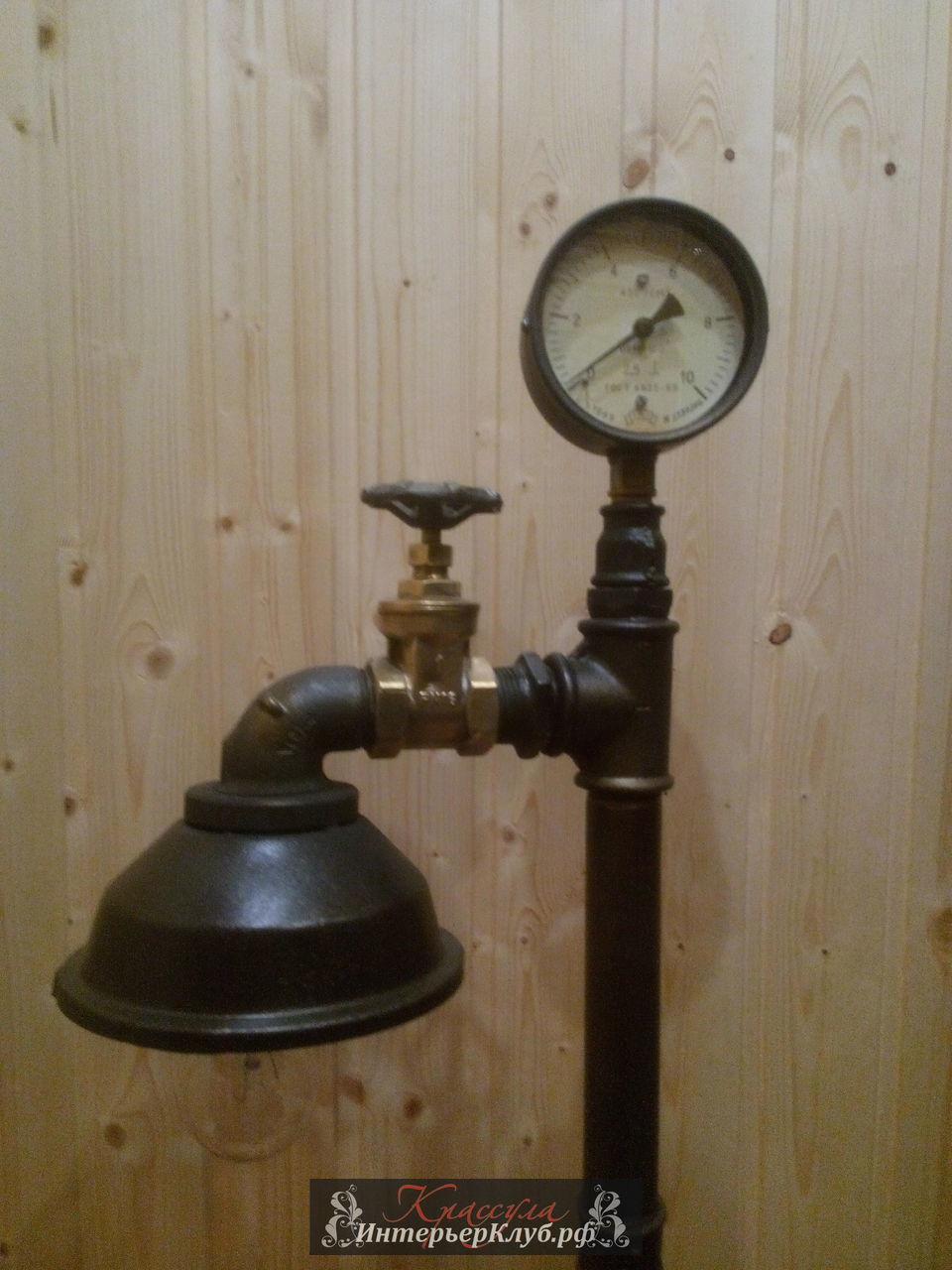 16  Настольная лампа в лофт стиле продажа,  настольная лофт лампа из металлолома