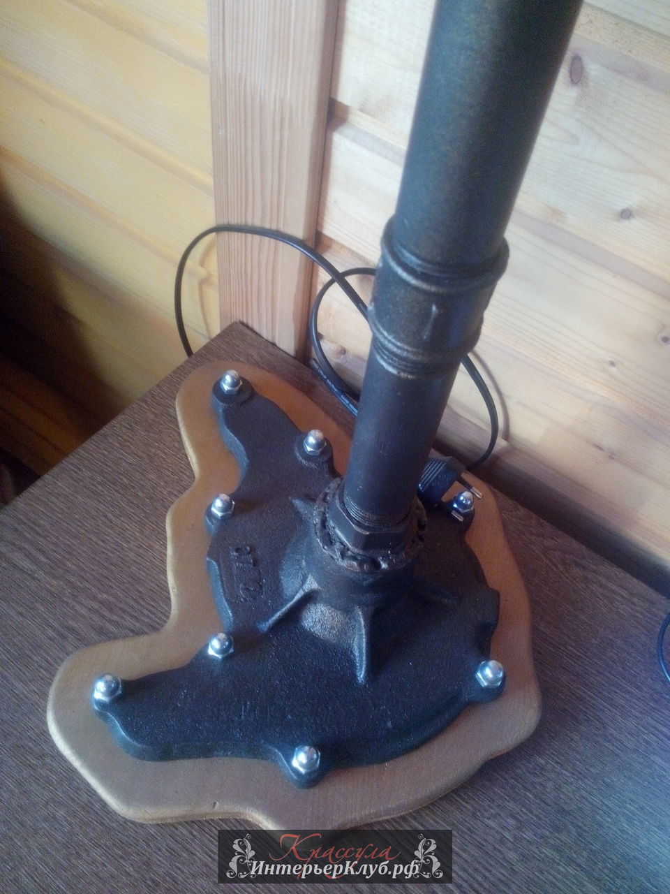 17 Настольная лампа в лофт стиле продажа. настольная лофт лампа из металлолома