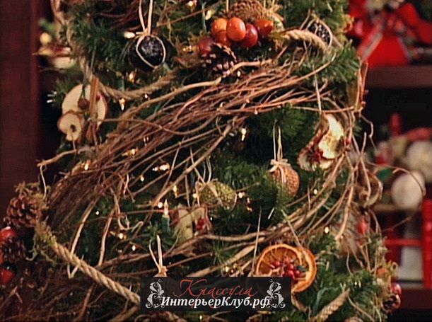 3 Новогодняя елка украшенная съедобными игрушками, новогодняя  елка украшенная продуктами