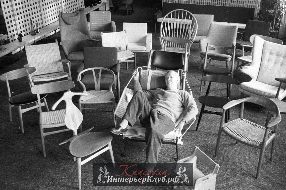 5 Знаменитый дизайнер мебели Ханс Вагнер и его стулья, Hans-J-Wegner-and-his-many-chair-designs