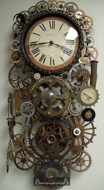 69 Часы из металлолома своими руками, часы из запчастей и старых механизмов своими руками
