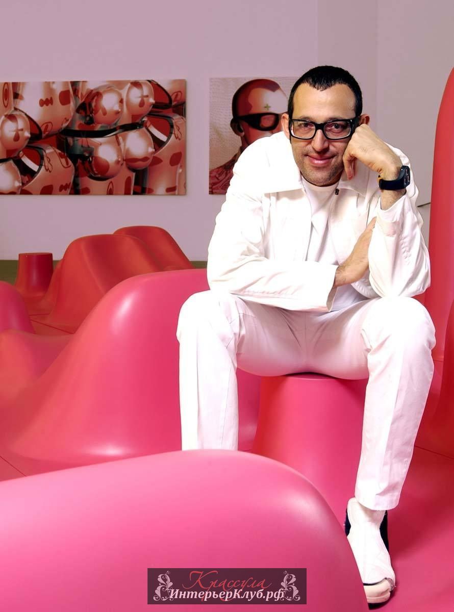 Карим Рашид, самые знаменитые дизайнеры интерьера, знаменитые дизайнеры мебели