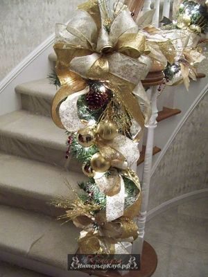 5 Золотой Новогодний декор для дома, идеи новогоднего декора золотой и белый, украшение новогоднего 