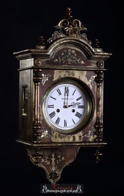 Авторская реставрация старинных часов, реставрированные старинные интерьерные часы