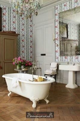 14 Винтажные интерьеры ванной, винтажный стиль в интерьере ванной