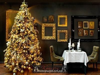 68 Золотой Новогодний декор для дома, идеи новогоднего декора золотой и белый, украшение новогоднего