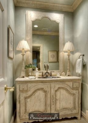 1 Стиль прованс в интерьере ванной комнаты, интерьеры ванной комнаты в стиле прованс