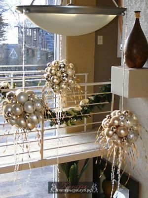 28 Золотой Новогодний декор для дома, идеи новогоднего декора золотой и белый, украшение новогоднего