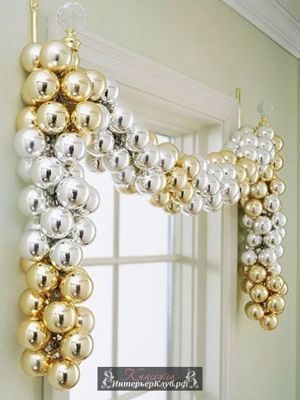 8 Золотой Новогодний декор для дома, идеи новогоднего декора золотой и белый, украшение новогоднего 