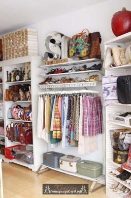 7 Винтажные интерьеры гардеробной, винтажный стиль в интерьере гардеробной