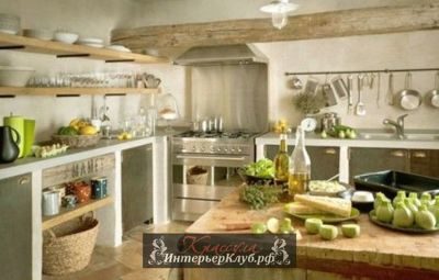 35 Интерьеры кухни в стиле прованс, дизайн интерьера кухни в стиле прованс, стиль прованс в интерьер